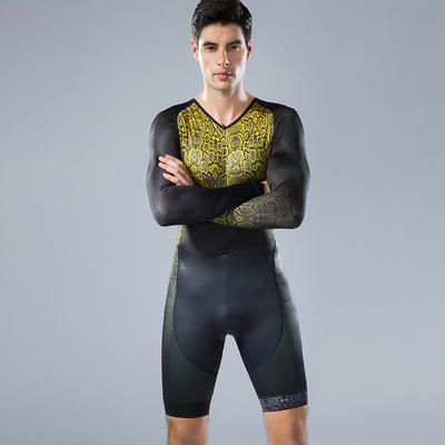 Men custom Cycling Skinsuits Long sleeves BQ006